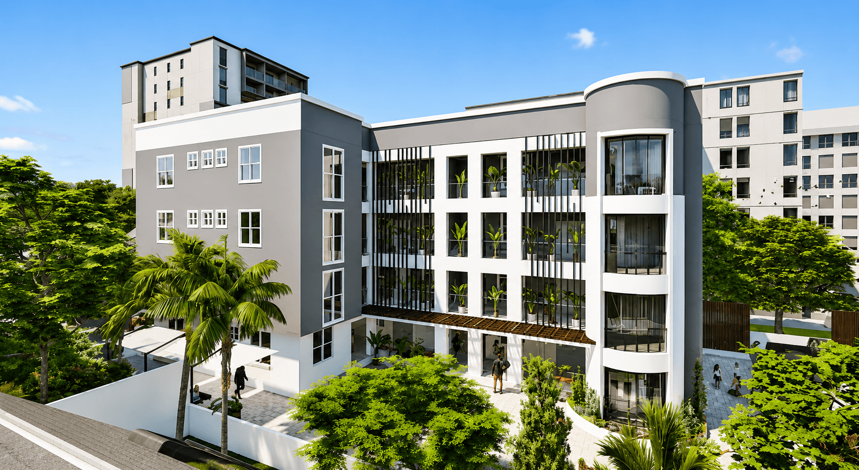 1-Bed Apartment With Pool, Gym & Elevator