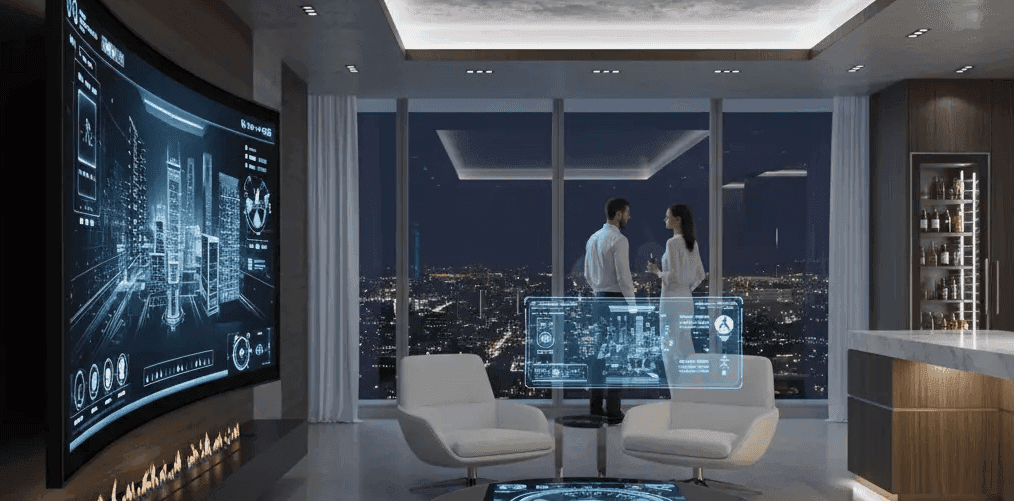 Smart real estate investment in Ghana - modern property technology and luxury apartments