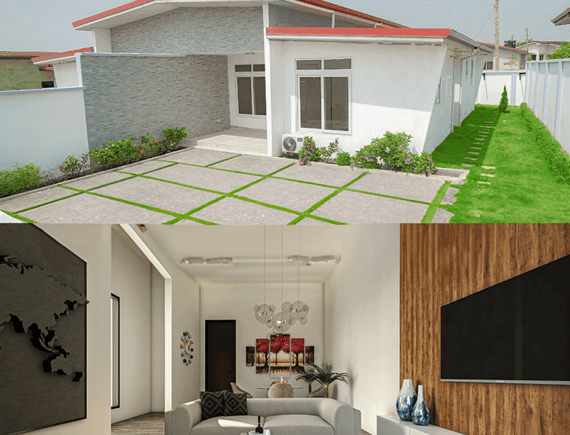 Modern 2-Bedroom Semi-Detached Apartment – East Legon Hills